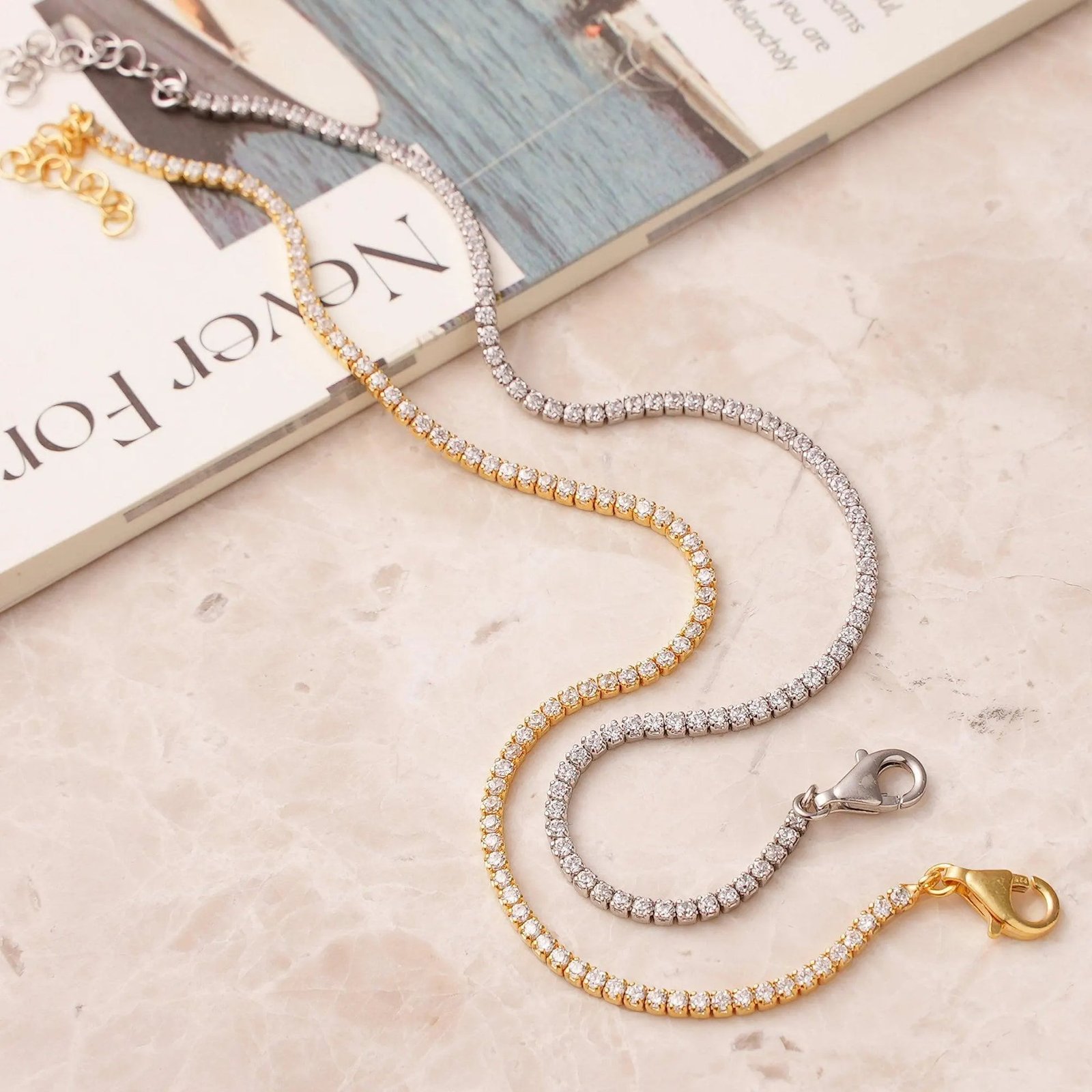 Radiant Grace Tennis Bracelet – A Sparkle of Elegance, Made to Remember