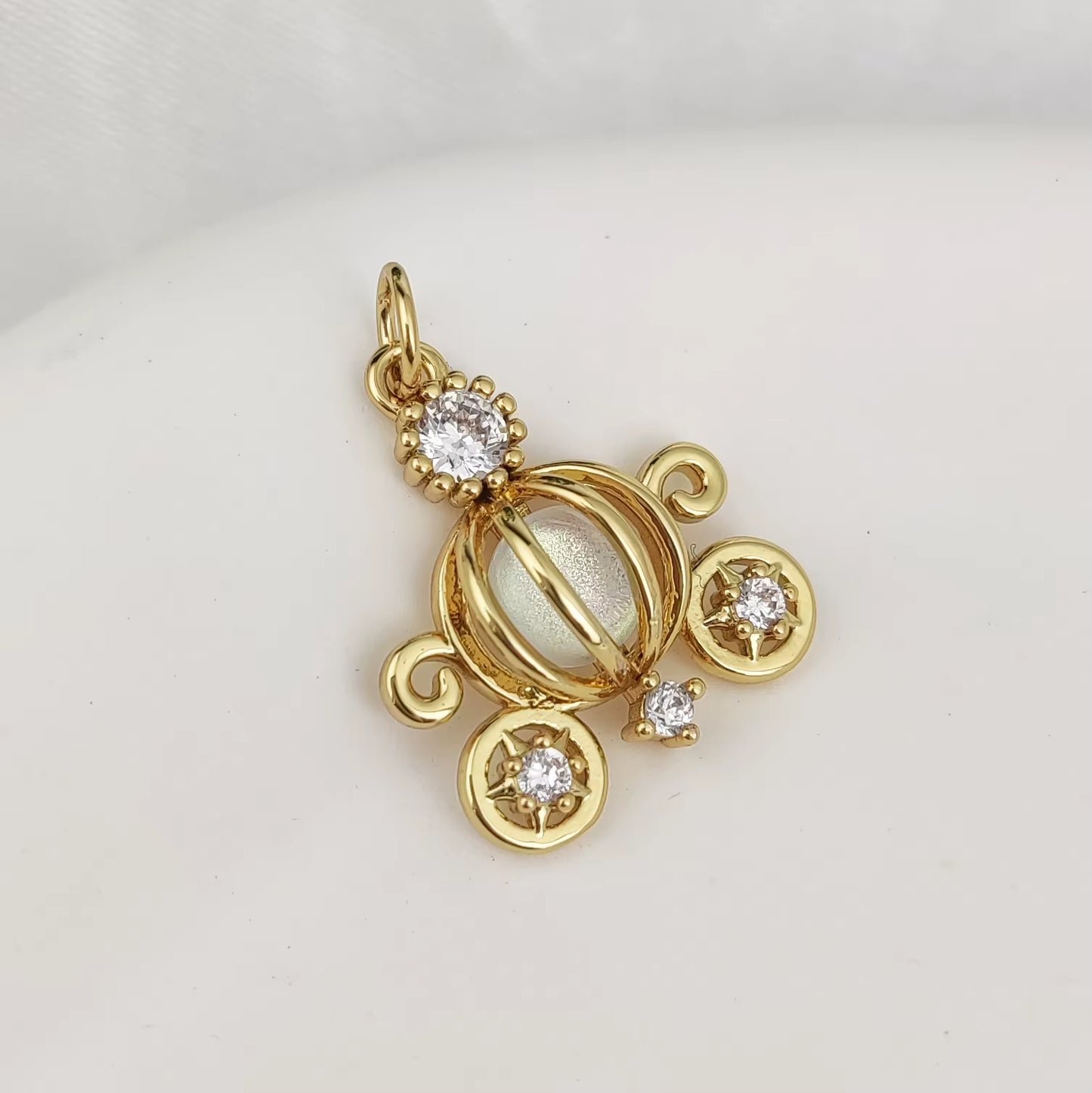Golden Muse Charm Pendants – Personalized Sparkle with a Playful Twist